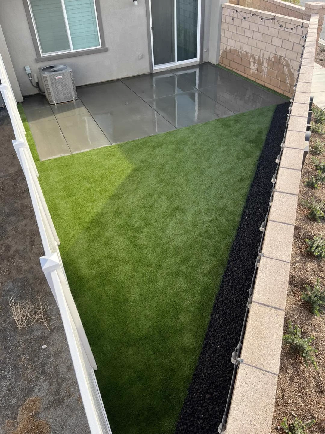 Concrete services by Superior Turf in Homeland