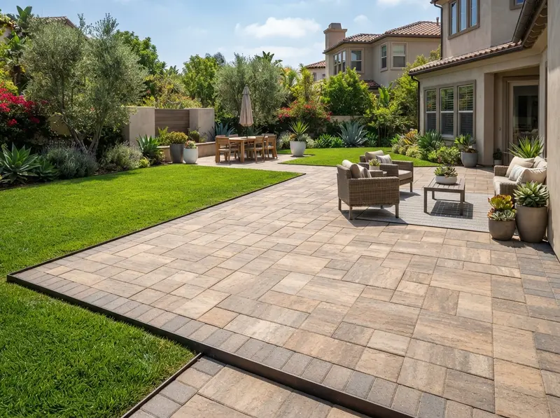 Patio design in Superior Turf CA
